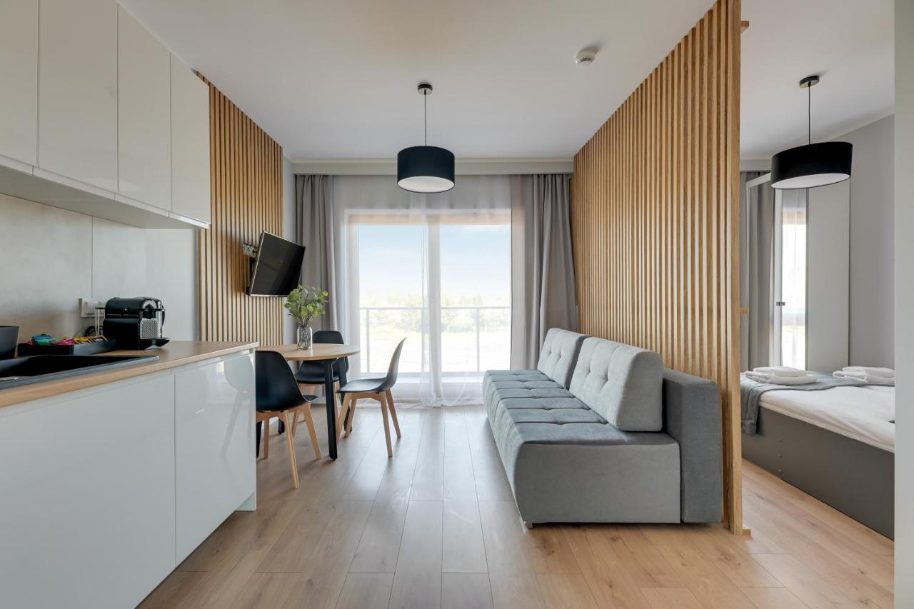 Nadmotlawie Riverside - Parking, Sauna & Gym By Downtown Apartments Гданьск Экстерьер фото